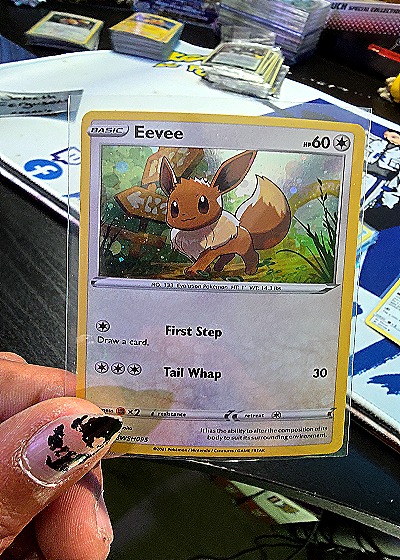 2021 Pokémon Sword & Shield SWSH095 Eevee Promo — front