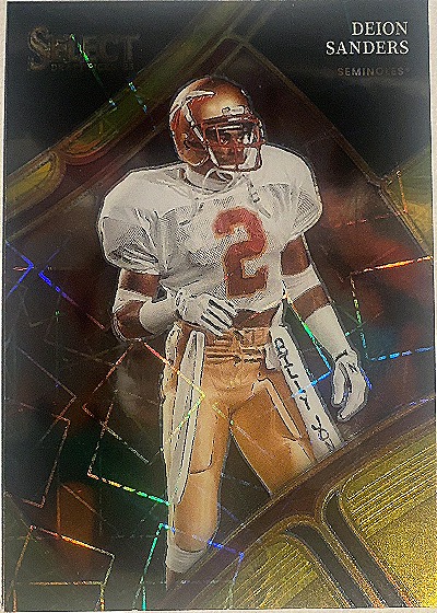 2023 Panini Select Draft Picks #187 Deion Sanders Florida State Seminoles — front