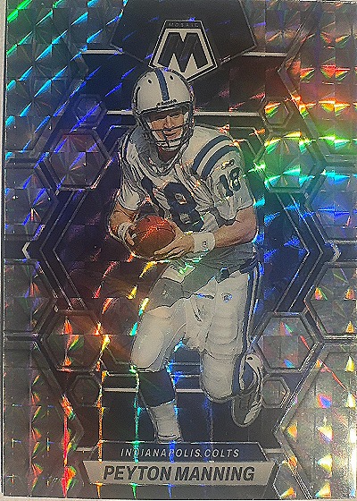2023 Panini Mosaic Prizm #100 Peyton Manning Indianapolis Colts — front