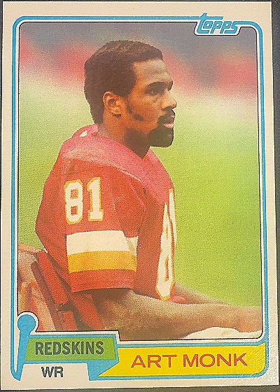 1981 Topps #194 Art Monk — front