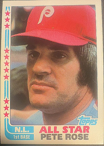 1982 Topps #337 Pete Rose — front