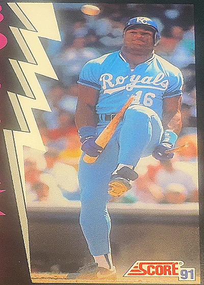 1991 Score #773 Bo Jackson — front
