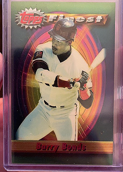1994 Topps Finest #230 Barry Bonds — front