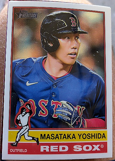 2025 Topps Heritage #125 Masataka Yoshida Boston Red Sox — front