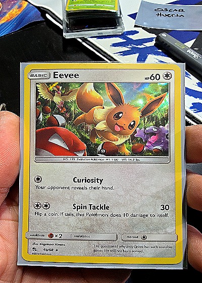2019 Pokémon Hidden Fates #48 Eevee — front