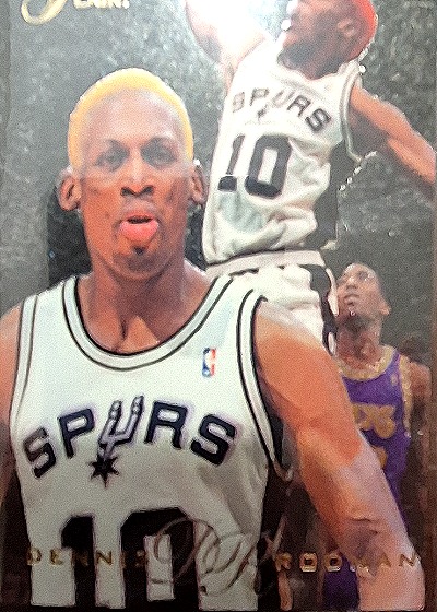 1995-96 Flair #125 Dennis Rodman — front