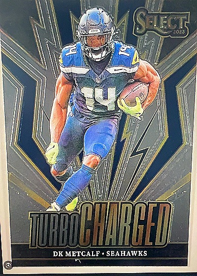 2023 Panini Select Turbocharged #TUR-DKM DK Metcalf — front