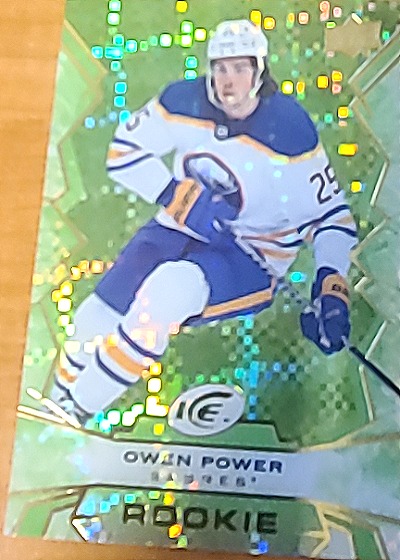 2022-23 Upper Deck Ice Green #122 Owen Power — front