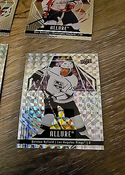 2022-23 Upper Deck Allure Quinton Byfield Rookie Card — front