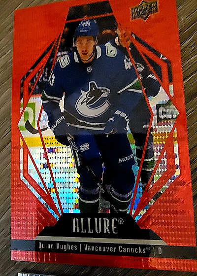 2022-23 Upper Deck Allure #96 Quinn Hughes — front