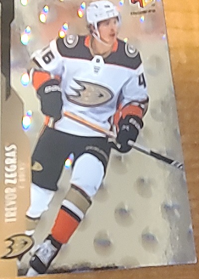 2021-22 Upper Deck Allure Trevor Zegras #149 — front