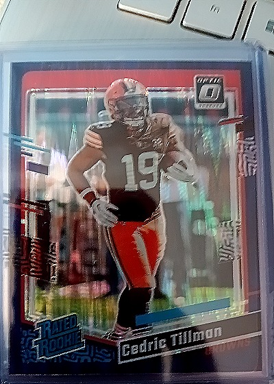 2023 Donruss Optic #224 Cedric Tillman — front