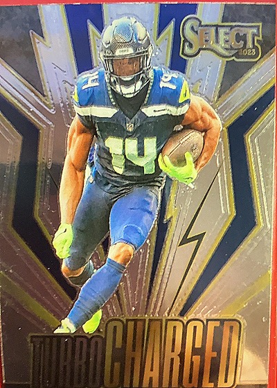 2023 Panini Select #TUR-DKM DK Metcalf Turbocharged — front