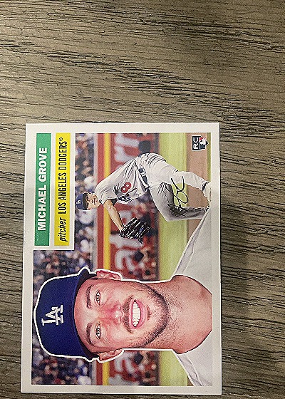 2023 Topps Archives - 1956 Topps #46 Michael Grove (RC) — front