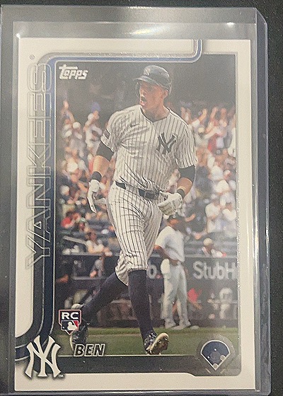 2025 Topps #337 Ben Rice — front