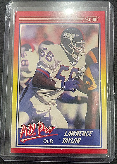 1990 Score #571 Lawrence Taylor All Pro — front