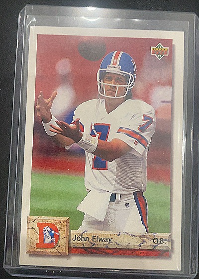 1992 Upper Deck #200 John Elway — front