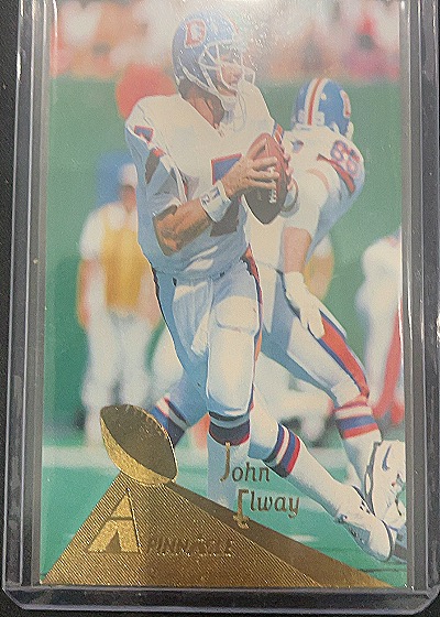 1994 Pinnacle #12 John Elway Denver Broncos — front