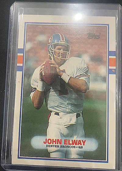 1989 Topps #241 John Elway — front