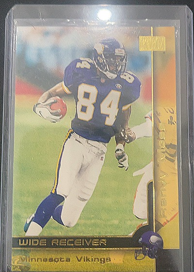 1996 Upper Deck Randy Moss #84 Minnesota Vikings — front