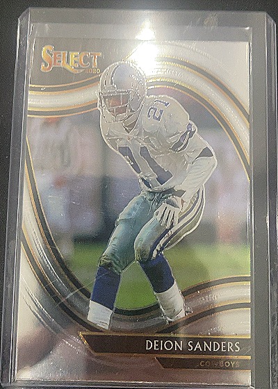2020 Panini Select Deion Sanders Dallas Cowboys — front