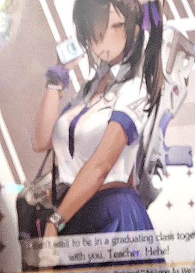 Goddess Story Tifa Lockhart Anime Card 2024 — front