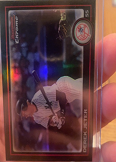 2010 Bowman Chrome #147 Derek Jeter — front