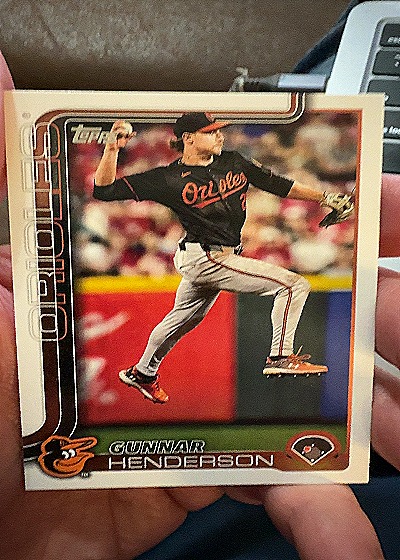 2025 Topps Series 1 #65 Gunnar Henderson — front