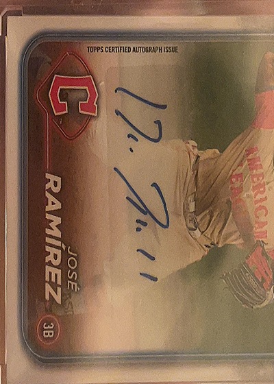 2024 Topps Series 1 #114 José Ramírez Cleveland Guardians — front