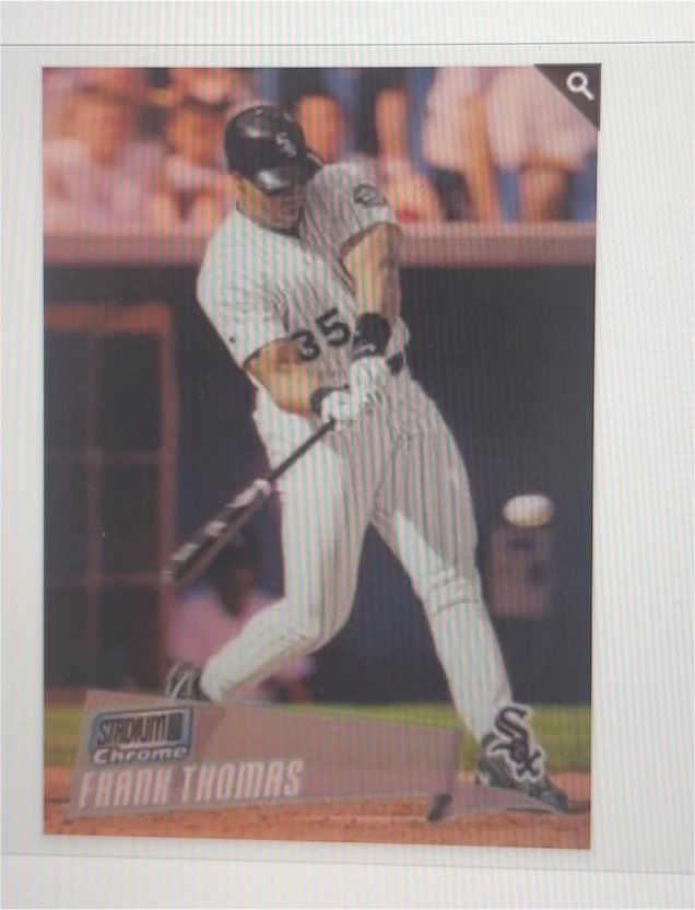 2000 Topps Stadium Club Chrome #35 Frank Thomas — front