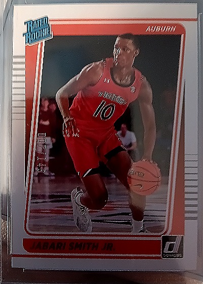 2022 Panini Chronicles Draft Picks Donruss Rated Rookies #9 Jabari Smith Jr. — front