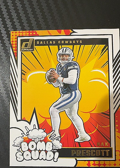 2024 Panini Donruss #34 Dak Prescott Bomb Squad — front