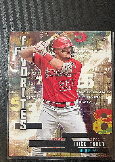 2024 Topps Series 2 Fantasy Favorites #FF-2 Mike Trout — front