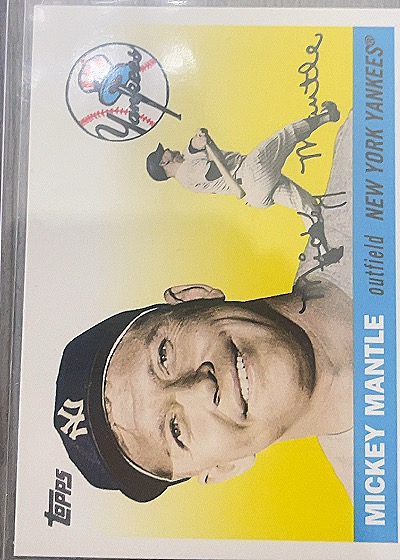 2008 Topps Mickey Mantle Story #MMS51 Mickey Mantle — front