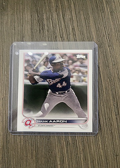 2022 Topps Series 1 #233 Hank Aaron — front