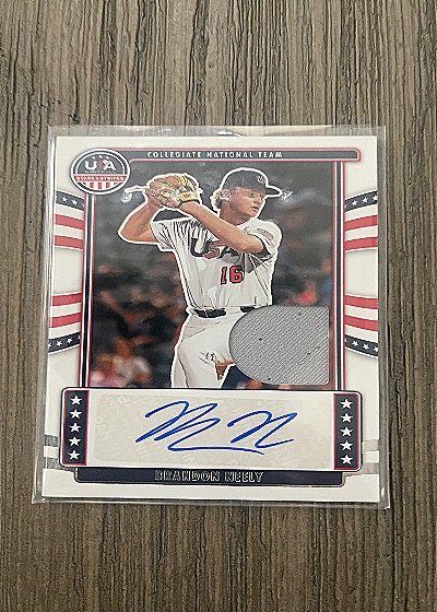 2024 Panini USA Stars & Stripes Brandon Neely Auto Jersey Patch — front