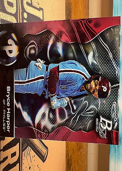 2023 Bowman Platinum #10 Bryce Harper Philadelphia Phillies — front