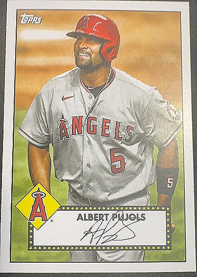2021 Topps 1952 Topps Redux #T52-34 Albert Pujols — front