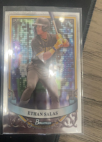 2024 Bowman Sterling #BSP-49 Ethan Salas — front