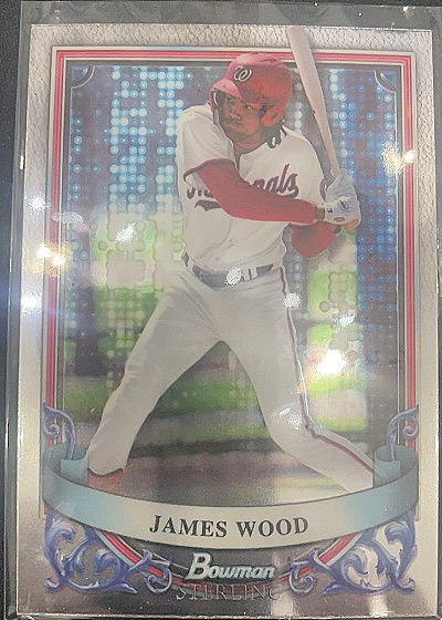 2024 Bowman Sterling #BSP-35 James Wood — front