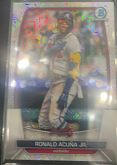 2023 Bowman Chrome Ronald Acuña Jr. — front