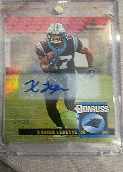 2022 Donruss #214 Xavier Legette — front