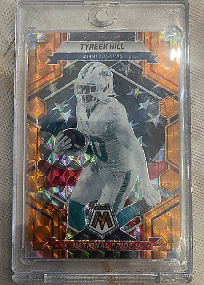 2023 Panini Mosaic #268 Tyreek Hill National Pride — front