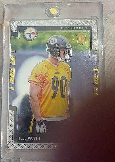 2017 Donruss #372 T.J. Watt RC — front