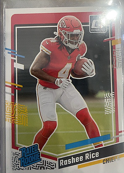 2023 Donruss Rated Rookie #350 Rashee Rice — front