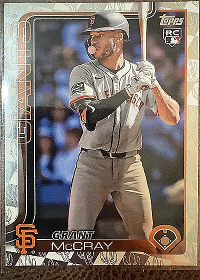 2025 Topps Series 1 #213 Grant McCray — front