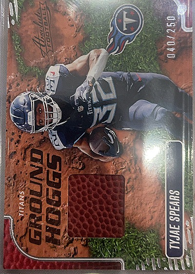 2024 Panini Absolute Ground Hoggs Tjuae Spears — front