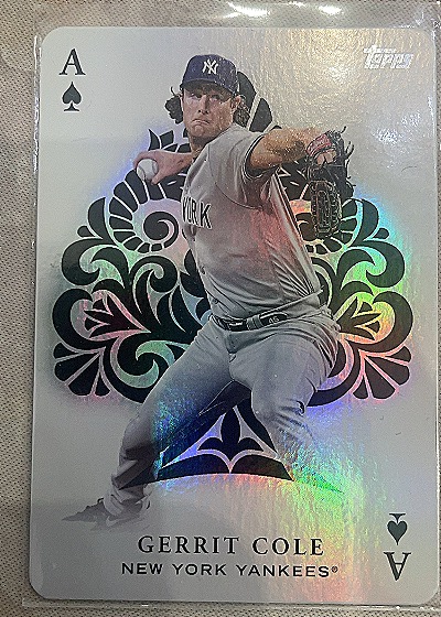 2023 Topps Series 1 All Aces #AA-9 Gerrit Cole — front