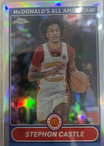 2023 Topps Chrome McDonald's All American #2K7-11 Stephon Castle — front