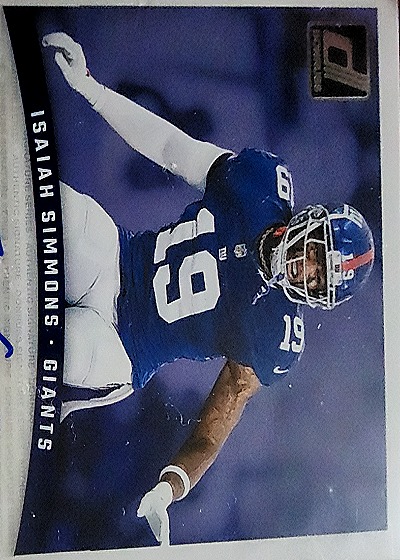 2020 Donruss #19 Isaiah Simmons — front